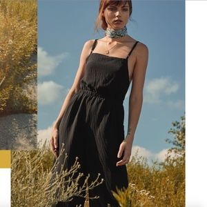 Peace Love Maxi Brace Jumpsuit NWT Sz MD